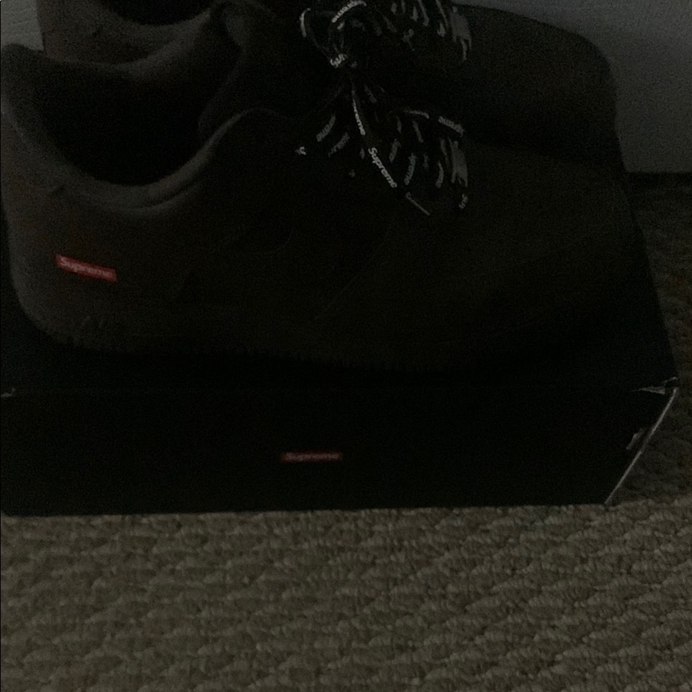 Supreme Black Sneakers